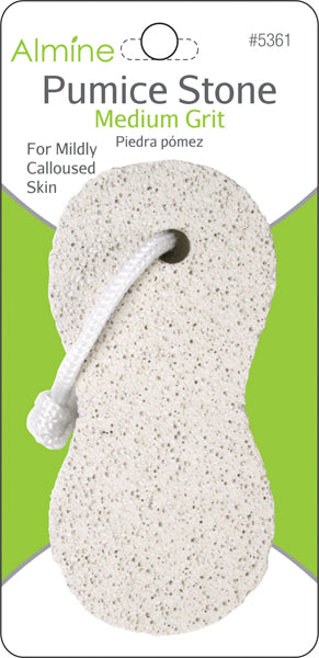 Almine Pumice Stone Peanut Shape Standard Grit Annie 5361