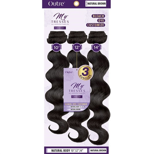 Outre Human Hair Mytresses - Purple Label - Natural Body 10