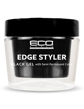 Eco Edge Styler Black Gel W/ Semi Perm Hc 3oz