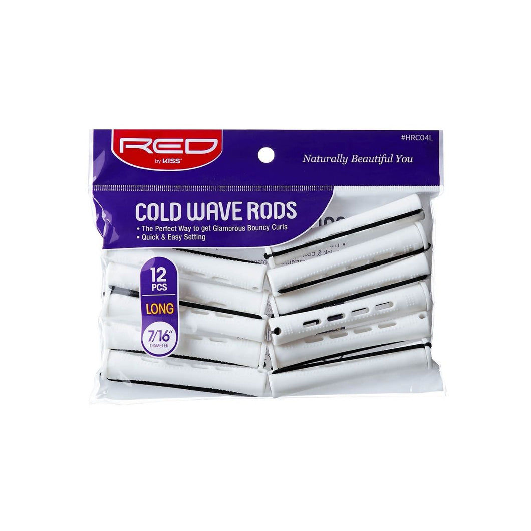 RED Cold Wave Rods Long 7/16