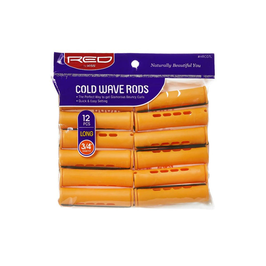 RED Cold Wave Rods Long 3/4