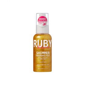 Ruby Kisses Shimmer Fragrance Mist - Gold RDG01