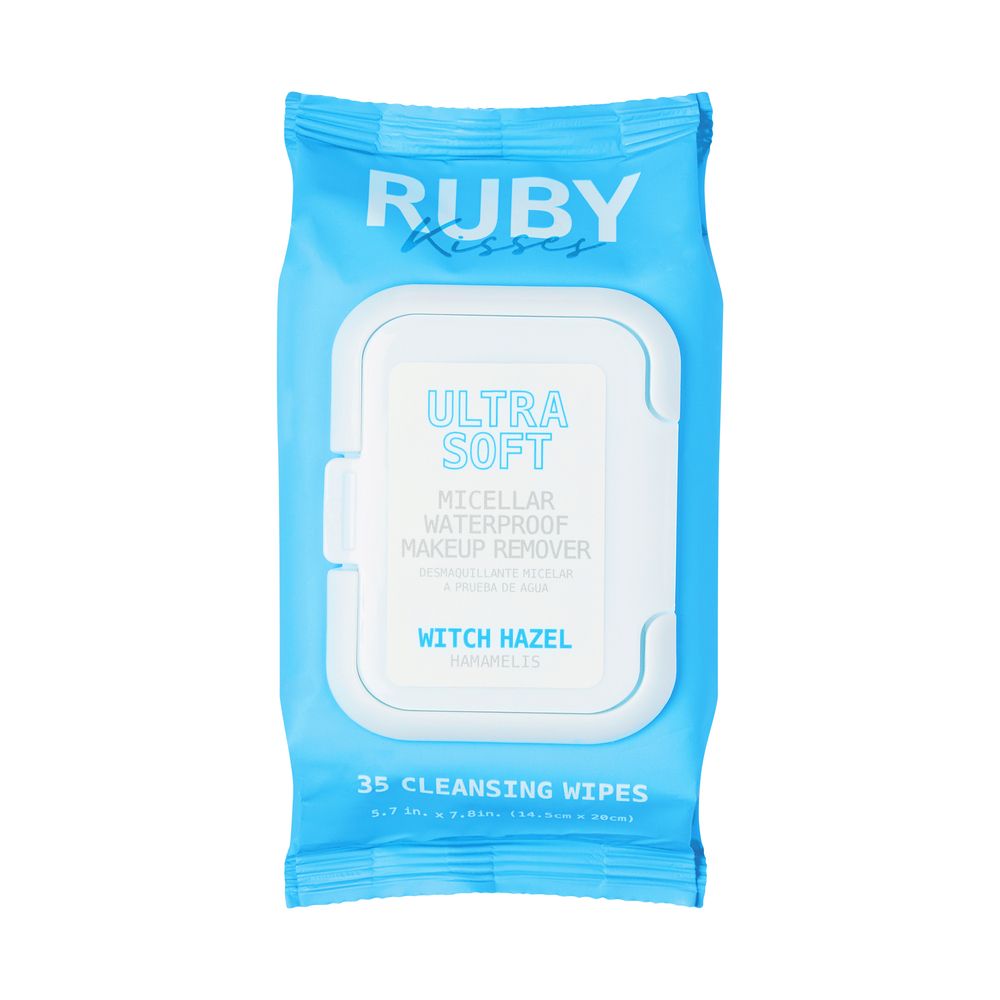 Ruby Kisses Micellar Makeup Wipes - Witch Hazel RMR01D