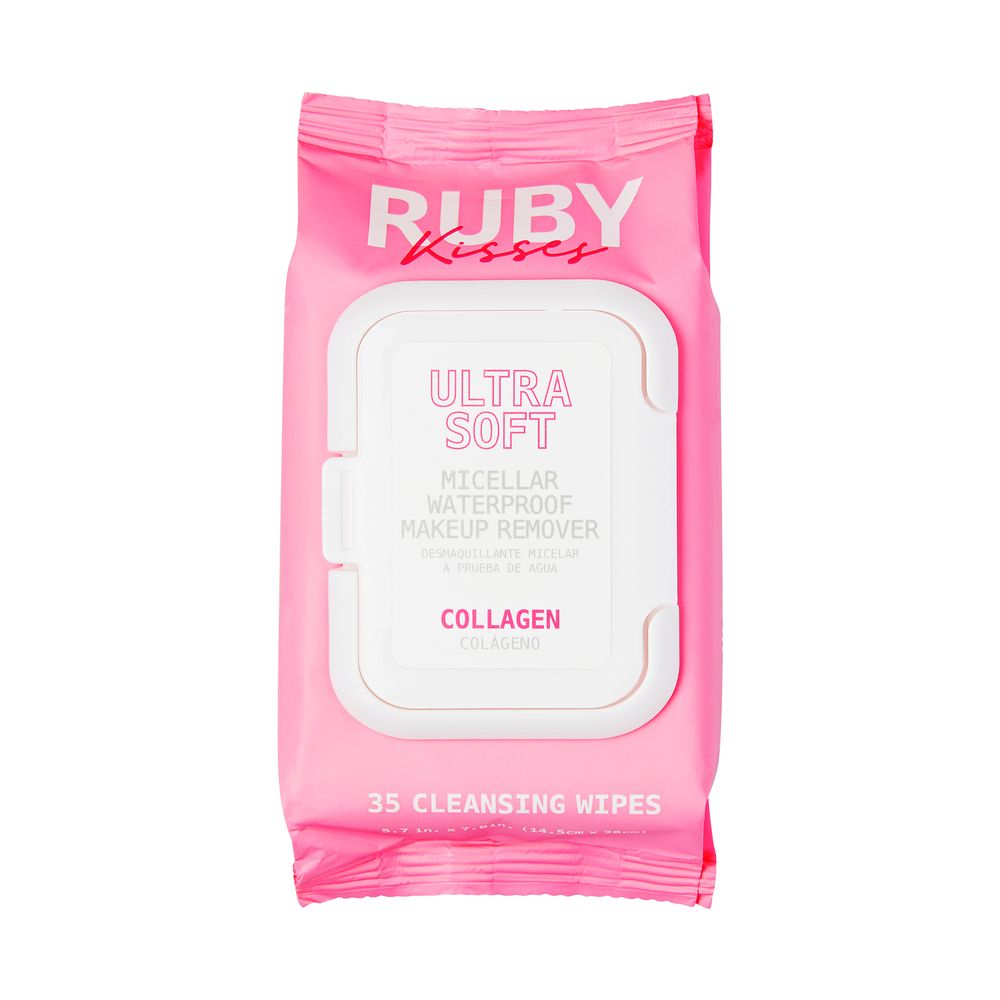 Ruby Kisses Micellar Makeup Wipes - Collagen RMR02D