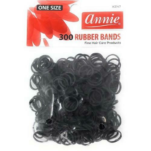 Rubber Bands 300Ct Black Annie 3147