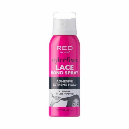 Red by Kiss SS04 Styler Fixer Adhesive Extreme Hold Lace Bond Spray 2.1oz