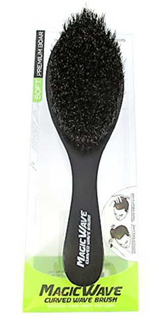 Magic Collection Wave Curved  Brush W/Handle Soft WBR001S