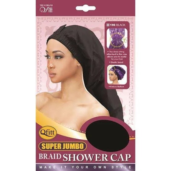 Qfitt Super Jumbo Braid Shower Cap #196