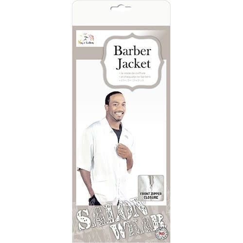 Barber Jacket (S/M) : Black V3200