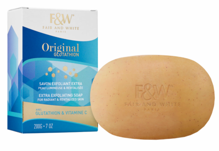 Fair & White Glutathion Extra Exfoliating Soap 7 oz