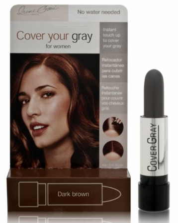 Cover Your Gray-Lipstick Form Dark Brown 0.15oz