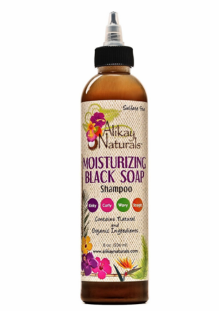 Alikay Naturals Moisturizing Black Soap Shampoo 8oz