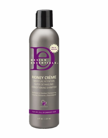 Design Essentials Honey Creme Moisture Retention Super Detangling Conditioning Shampoo 8 oz