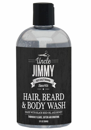 Uncle Jimmy Hair Beard Body Wash 12oz