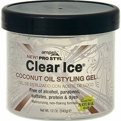 Ampro Pro Styl Clear Ice Coconut Oil Styling Gel - 12oz