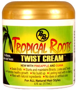 Bronner Brothers Tropical Roots Twist Cream 6 Oz