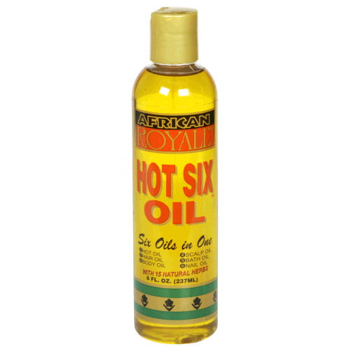 African Royale Hot Six Oil 8 fl oz