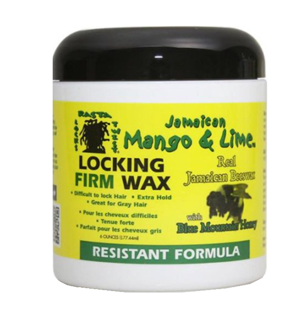 Jamaican Mango & Lime Locking Firm Wax Resistant 6oz