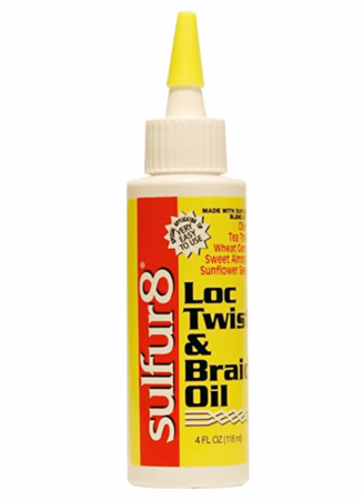 Sulfur 8 Loc Twist & Braid Scalp Oil 4 oz