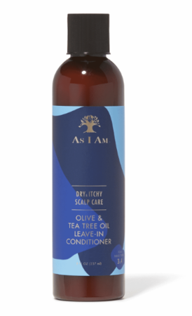 As I Am Dry & Itchy Scalp Care Olive & Tea Tree Oil Leave-In Conditioner 8 oz (Copy)