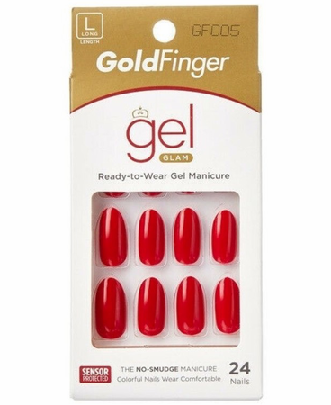 Gold Finger Color Nails GFC05