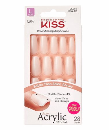 Kiss Sa Natural Nails - Strong Enough KSAN05