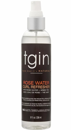 Tgin Rose Water Curl Refresher 8 Oz