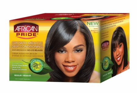 African Pride No-Lye Relaxer Kit [Regular]