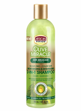 African Pride Olive 2In1 Shampoo 12 Oz